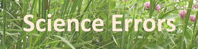 Science Errors